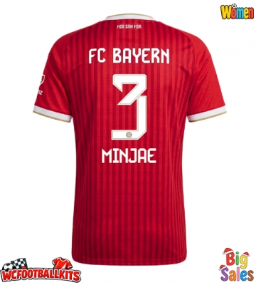 Bayern Munich Kim Min-jae #3 Replica Home Stadium Shirt for Women 2026-27 Short Sleeve